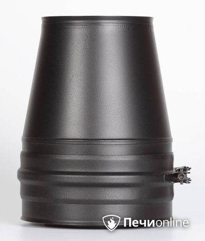 Комплектующие дымохода Schiedel Конус д.150 PM25 (Черный) Permetr в Омске