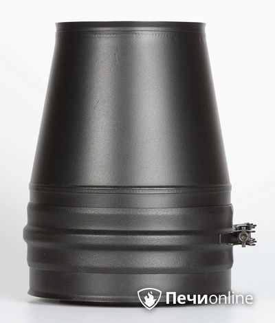 Комплектующие дымохода Schiedel Конус д250 PM25 (Черный) Permetr в Омске