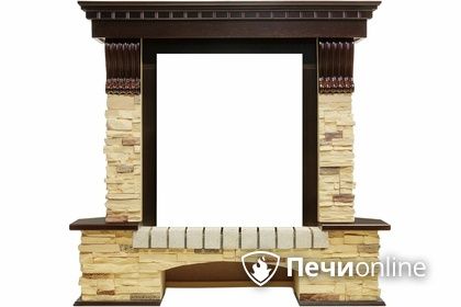Портал для электрокамина Royal Flame Pierre Luxe угловой сланец под классический очаг в Омске