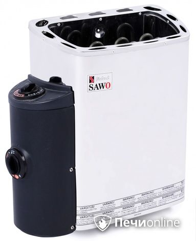 Электрокаменка для сауны Sawo Mini MN-30NB-Z со встроенным пультом управления в Омске