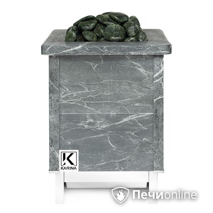 Электрическая печь Karina Quadro 4,5 кВт Талькохлорит в Омске