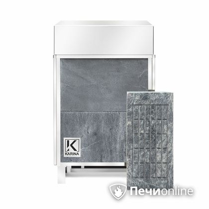 Электрическая печь Karina Elite 3 кВт Талькохлорит в Омске