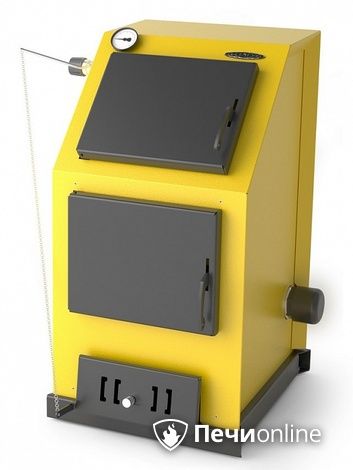 Твердотопливный котел TMF Оптимус Электро 20кВт АРТ ТЭН 6кВт желтый в Омске