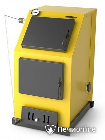 Твердотопливный котел TMF Оптимус Автоматик 25кВт АРТ под ТЭН желтый в Омске