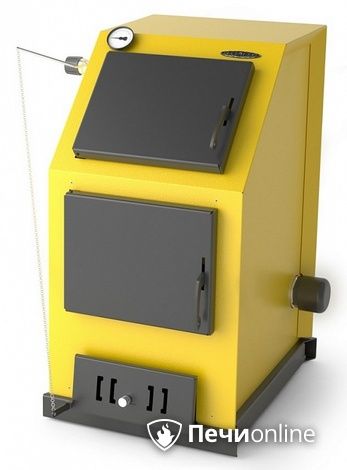 Твердотопливный котел TMF Оптимус Электро 25кВт АРТ ТЭН 6кВт желтый в Омске