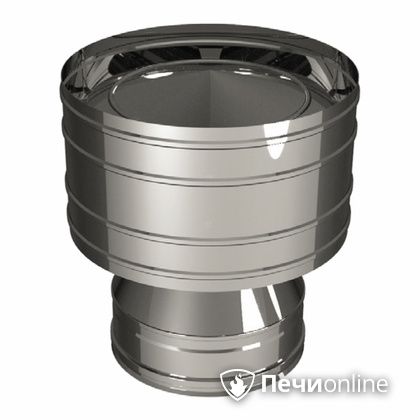 Дефлектор Вулкан двустенный с раструбно-профильным соединением на трубу с диаметром 250/350 мм в Омске